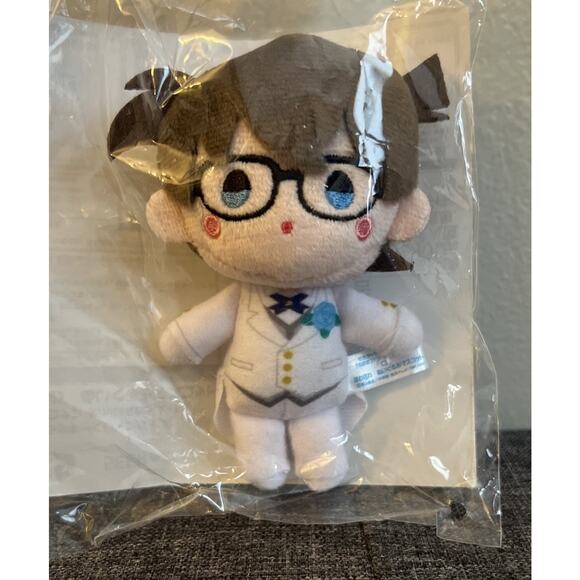 Detective Conan Lucky Lottery Online White X Black Conan Edogawa Plush BNWT - Picture 1 of 3